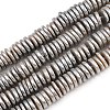 Electroplated Shell Pearl Beads Strands BSHE-B009-E01-2x7mm-A-1