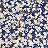 Japanese-style Cotton Sakura Pattern Fabric for Clothing & Decor DIY-WH0622-738-1