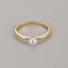 Brass Plain Band Rings for Women DQ4606-9-1