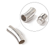 Tarnish Resistant 304 Stainless Steel Bayonet Clasps STAS-I013-8mm-1