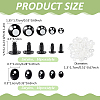 Plastic Safety Craft Eye DIY-PH0035-99-2