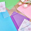 Rectangle Plastic Gel Printing Plate for Arts and Crafts DIY-WH0698-021-3