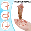 Iron Crystal Pointed Scepter Display Stands ODIS-WH0010-50RG-4