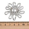 304 Stainless Steel Cuff Rings for Women LS-RJEW-L133-01P-3