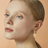 10 Pairs Brass Earring Hooks KK-BBC0027-77B-6