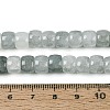 Baking Paint Crackle Glass Beads Strands DGLA-N019-02A-08-4