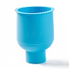 DIY Grooved Column Vase Silicone Molds DIY-E047-01-1