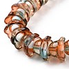 Transparent Glass Beads Strands LAMP-H061-01B-02-5