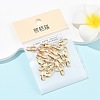 SHEGRACE Brass Lobster Claw Clasps XGR0007G-08G-5