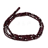 Natural Garnet Beads Strands G-RM2025-32B-01-3