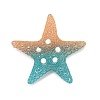 Gradient Color Opaque Resin Decoden Cabochons CRES-P036-01A-01-1