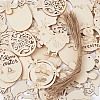 Wooden Cutouts Ornaments WOOD-TA0002-39-12