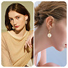 24Pcs 3 Styles 316 Stainless Steel Clip-on Earring Findings STAS-TA0006-31G-8