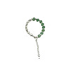 Natural Green Aventurine Round Beaded Bracelet NC1314-17-1