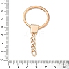 Alloy Keychain Clasps FIND-C084-11KCG-3