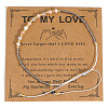 Elegant Natural Gemstone & Glass Seed Round Beads Braided Beaded Bracelets for Women HW1161-13-1