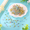 400Pcs 4 Styles Transparent Acrylic Beads TACR-TA0001-64-5