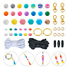 DIY Keychain Bracelet Making Kit DIY-TA0004-19-29