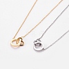304 Stainless Steel Pendant Necklaces NJEW-L155-18-1