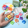 2 Sets Plastic Key Caps FIND-GL0002-21-3