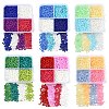 72G 4 Styles Glass Seed Beads SEED-YW0002-77D-5