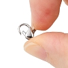 Tarnish Resistant 316 Surgical Stainless Steel Lobster Claw Clasps 316-FL12A-2