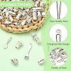 70Pcs 7 Styles Tibetan Style Zinc Alloy Pendants FIND-CJ0005-28-3