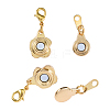 10 Sets 2 Colors Zinc Alloy Magnetic Clasps PALLOY-CJ0001-139-5