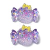 Transparent Epoxy Resin Decoden Cabochons CRES-I030-06A-1