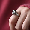 Adjustable Brass Finger Rings FS-WGB7F86-01-2