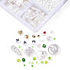 DIY 24 Style Acrylic & ABS Beads Jewelry Making Finding Kit DIY-NB0012-02E-3