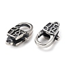 925 Thailand Sterling Silver Lobster Claw Clasps STER-D003-14AS-2
