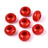 Christmas Theme Opaque Acrylic European Beads SACR-N019-03M-3