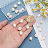 20Pcs Natural Cultured Freshwater Pearl Rice Pendants PEAR-ME0001-05-3