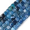Natural Dragon Veins Agate Beads Strands G-G177-E02-05-1