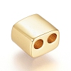 Brass Micro Pave Cubic Zirconia Slide Charms ZIRC-G166-34-3