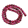 Grade AB Natural Tiger Eye Beads Strands X-G-F591-18-6mm-05-3