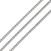 304 Stainless Steel Curb Chains CHS-M009-11P-01-1
