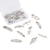 24Pcs 12 Style 304 Stainless Steel Link Connectors STAS-BY0001-02-4