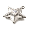 304 Stainless Steel Pendants STAS-Q346-08P-05-3