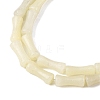 Natural White African Opal Beads Strands G-L624-G12-12x5mm-4