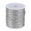 1mm Jewelry Braided Thread Metallic Threads MCOR-S002-02-1