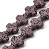Natural Lava Rock Beads Strands G-L498-E02-01C-1