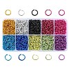 10 Colors Aluminum Wire Open Jump Rings FIND-YW0004-97-1