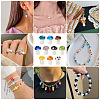 1Strand Handmade Lampwork Beads Strands LAMP-TA0001-84I-5