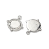 304 Stainless Steel Pendant Cabochon Settings STAS-I367-04P-2