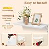 Rectangle MDF Wall Hanger Holders AJEW-WH0709-124-3