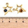 Natural Mixed Stone Pendants STAS-Z100-10G-3