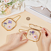 Alloy & Glass Locket Pendants FIND-WH0173-073A-3