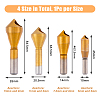 Steel Countersink Drill Bits TOOL-WH0125-90-2